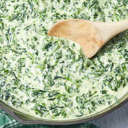 Cheesy Creamed Spinach
