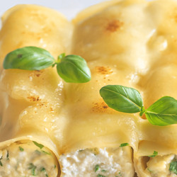 Creamy Vegan Artichoke Cannelloni