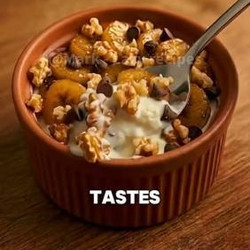 High Protein Yogurt Bowl With Caramelized Bananas