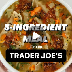 5-ingredient Trader Joe's Potsticker Soup