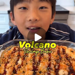 Volcano Shrimp Bake