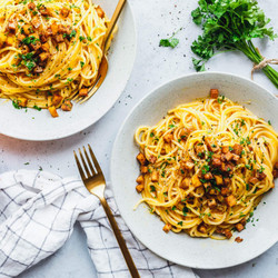 Die Beste Vegane Carbonara Mit Kürbis