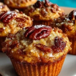 Pecan Pie Brown Sugar Muffins