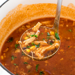 Easy 20 Minute Chicken Tortilla Soup