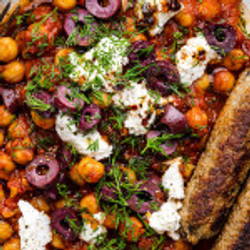 Greek Chickpeas In Tomato Sauce
