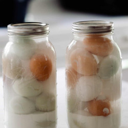 Water Glassing Eggs
