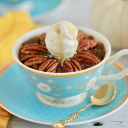 Microwave Mug Pecan Pie