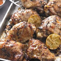 Jerk Chicken With Rice &amp; Peas