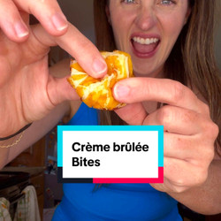Crème Brûlée Bites