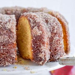 Apple Cider Donut Cake