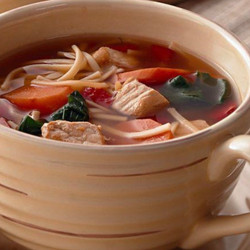 Small-Batch Ginger Garlic Pork Noodle Soup (4 Cups)