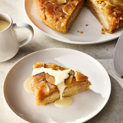 Grandma’s Maple-apple Upside-down Cake