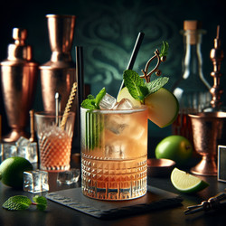 Emerald Orchard Whiskey Fizz
