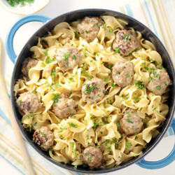 One-pot Swedish Meatballs With Egg Noodles