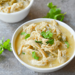 Keto White Chicken Chili