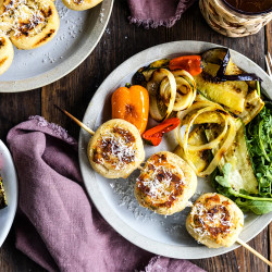 Grilled Garlic Knots
