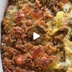Easy Stuffed Artichoke Bake