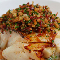 Cod With Lentils