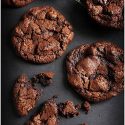 Sour Cherry Chocolate Cookies