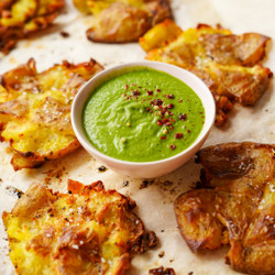 Crispy Smashed Potatoes