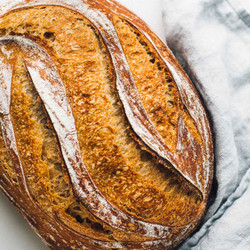 Simple Spelt Sourdough Bread