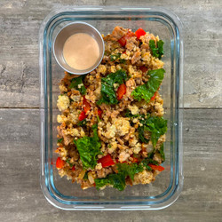 Turkey And Kale Power Bowl