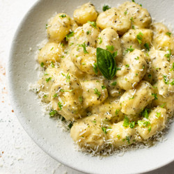 Creamy Pesto Gnocchi