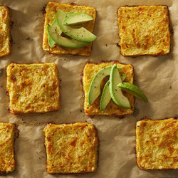 Cauliflower "toast"