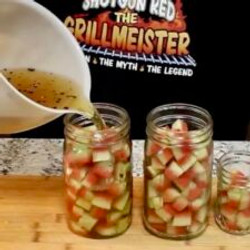Pickled Watermelon Rinds