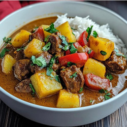 Caribbean Beef Curry