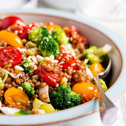 Wheat Berry Summer Salad