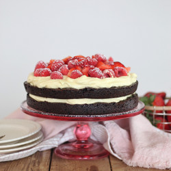 Brownie Berry Torte