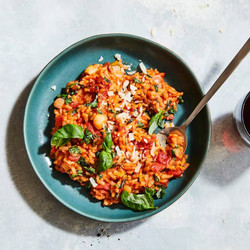 Tomatenrisotto Uit De Oven