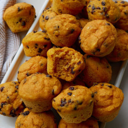 Sourdough Pumpkin Mini Muffins