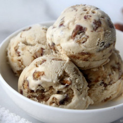 Dairy-free Butter Pecan Ice Cream Recipe