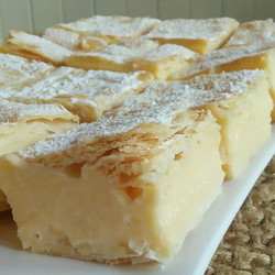 Classic Vanilla Custard Bars