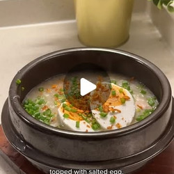 Chinese Congee In A Rice Cooker