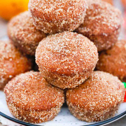 Donut Pumpkin Muffins