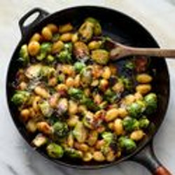 Crisp Gnocchi With Brussels Sprouts And Brown Butter