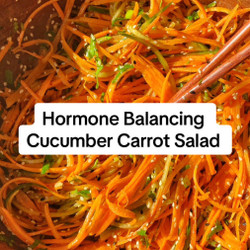 Crunchy Carrot and Cucumber Salad