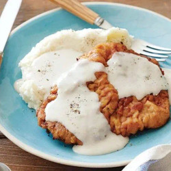 Chicken Fried Steak With Gravy