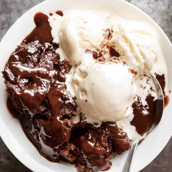Hot Fudge Chocolate Pudding Cake