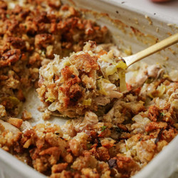 Easy Leftover Chicken Casserole With Stuffing