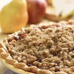 Apple, Pear And Cranberry Pie