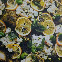 Fava, Ricotta, and Lemon Pizza