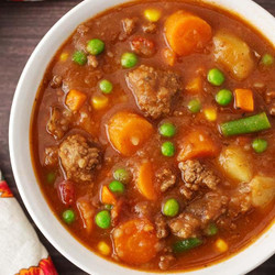 Instant Pot Hamburger Soup