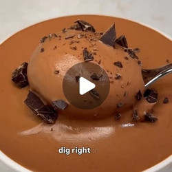 High Protein Chocolate Pudding