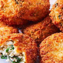 Greek-style Spinach And Feta Patties Recipe