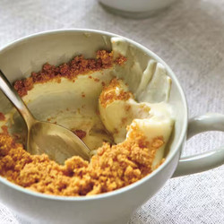 Super Easy Condensed Milk, Lemon And cream Puddings