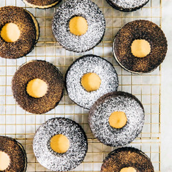 Chocolate Almond Linzer Cookie Recipe